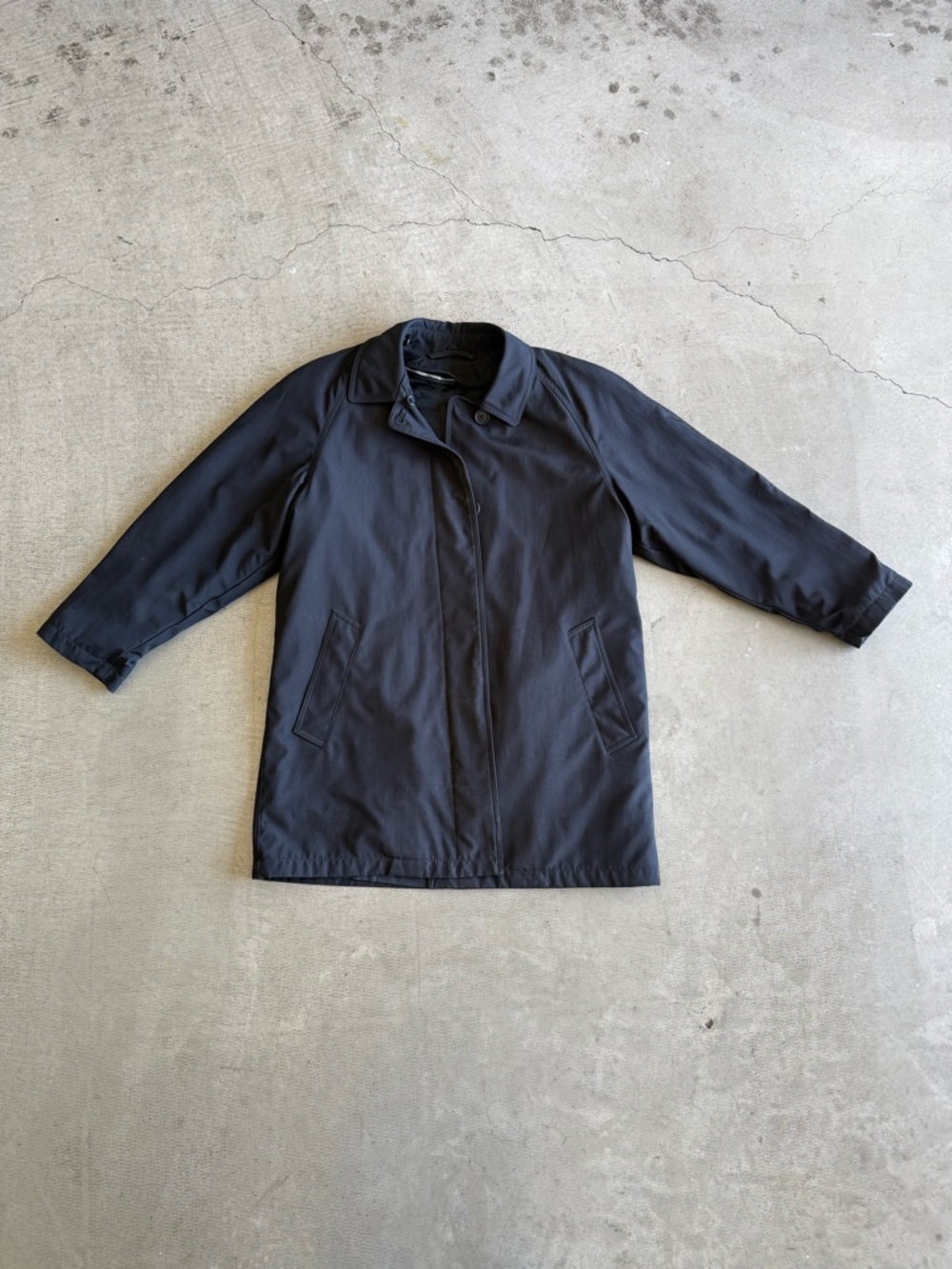 London Fog / Midweight Trench Coat / black - Picture 3 of 13